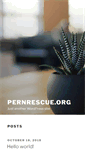 Mobile Screenshot of pernrescue.org